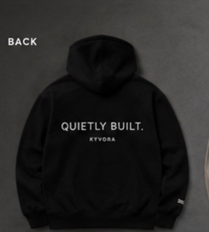 KYVORA Heavyweight Hoodie – Black